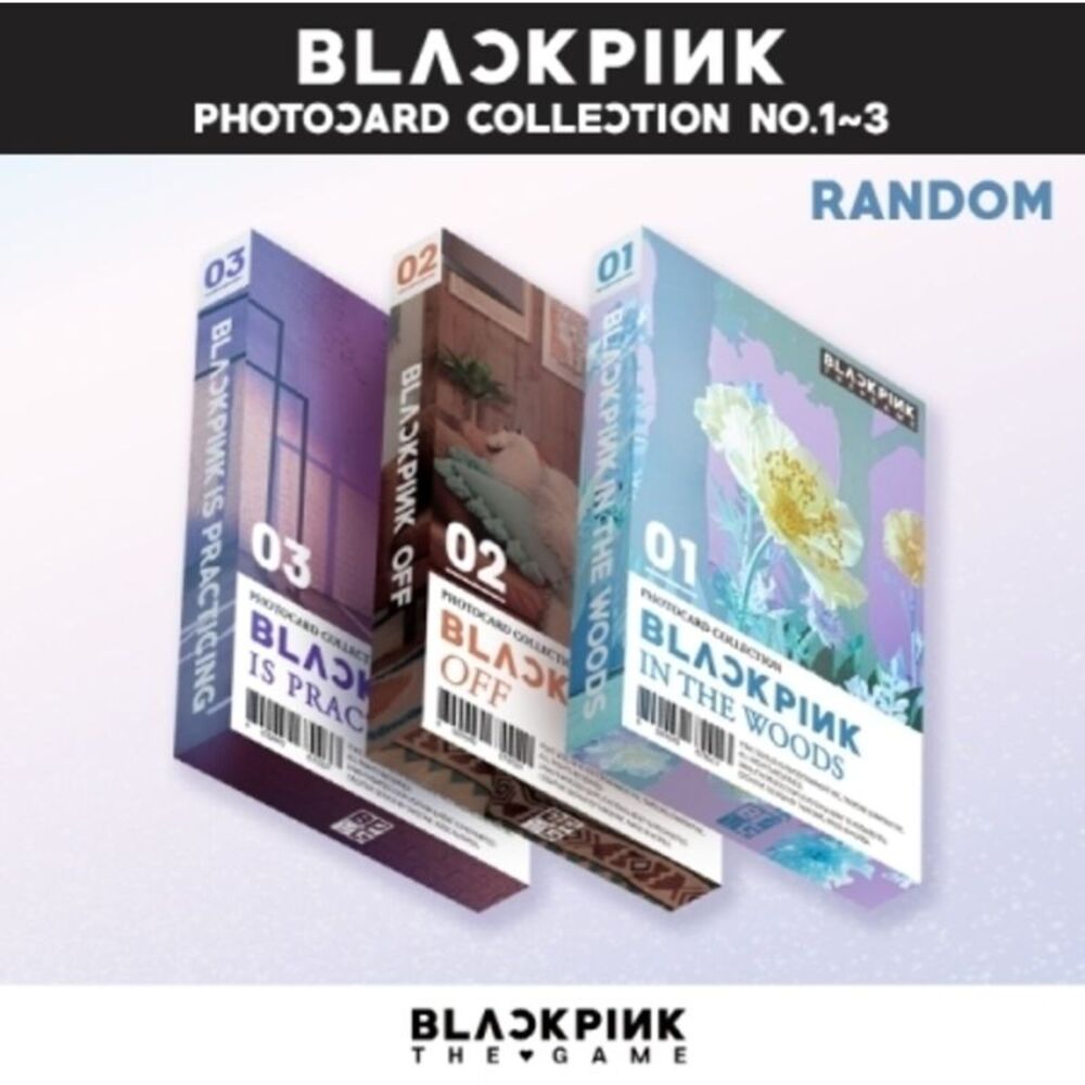 Blackpink - The Game Photocard Collection No.2 - incl. Video QR, Photocards,